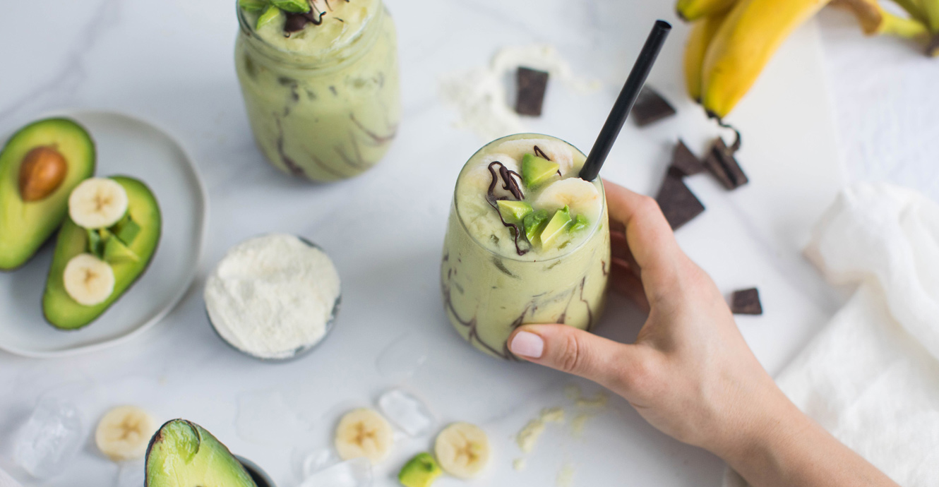 Indonesian Style Avocado Milkshake