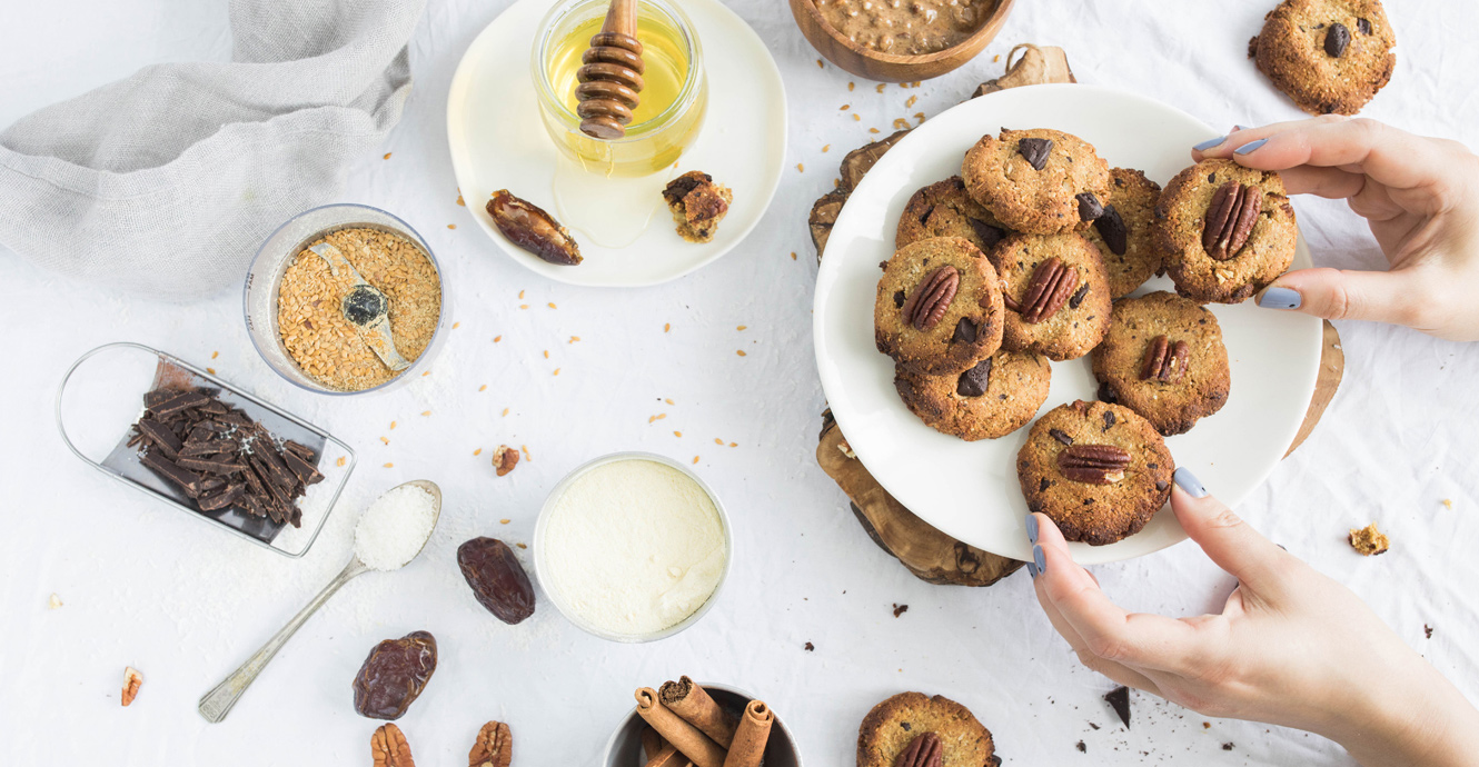 Pecan And Almond Butter Cookie